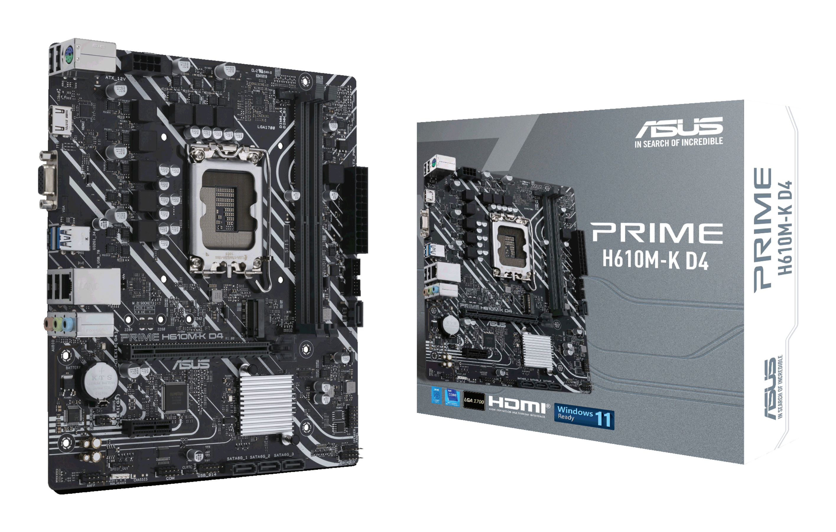 ASUS PRIME H610M-K D4
