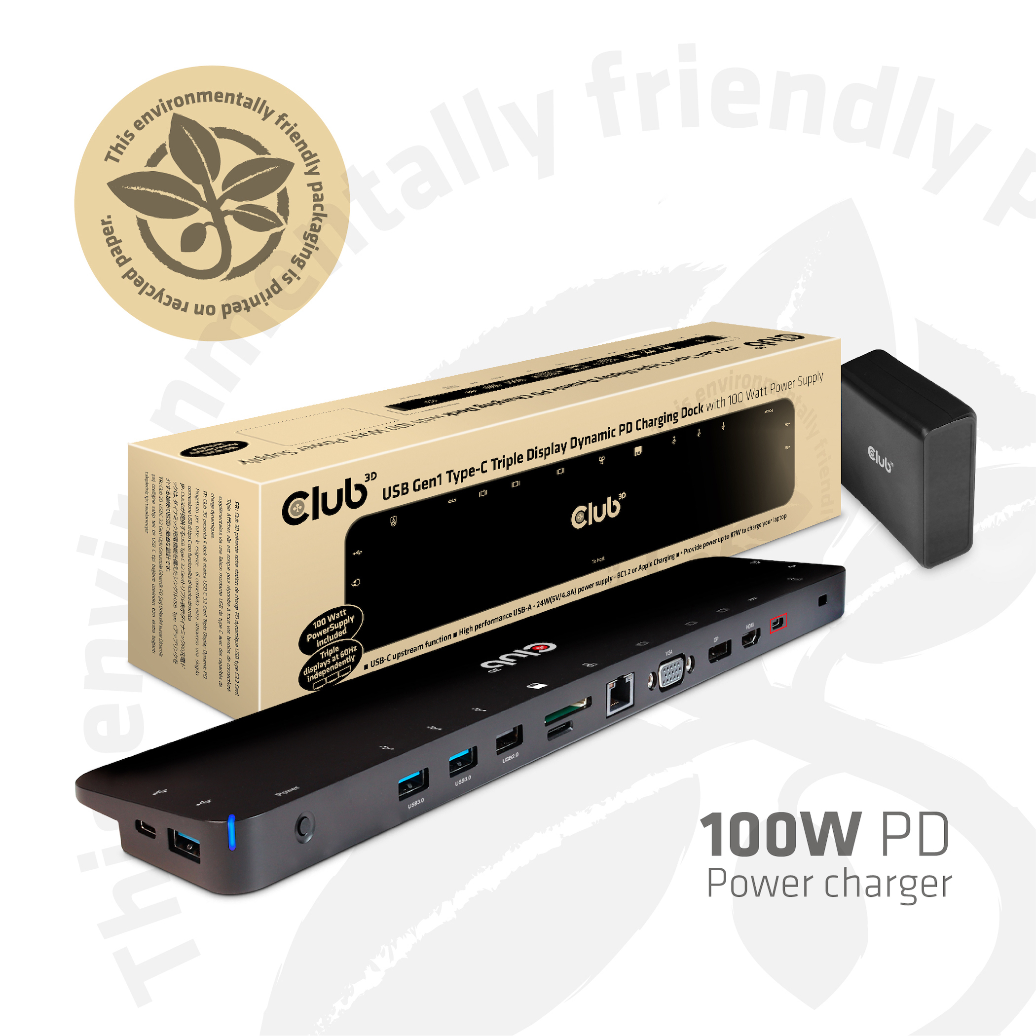 Club 3D CSV-1564W100