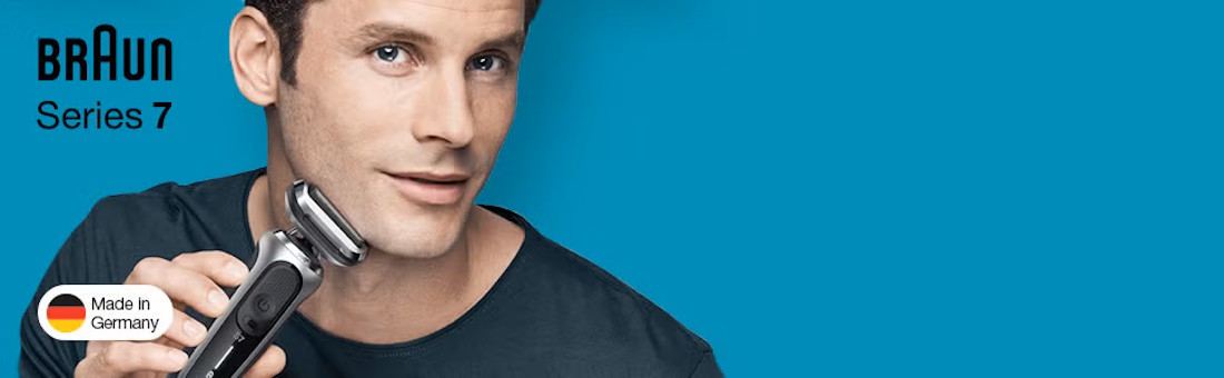 Braun Series 7 73S Scherkopf Banner