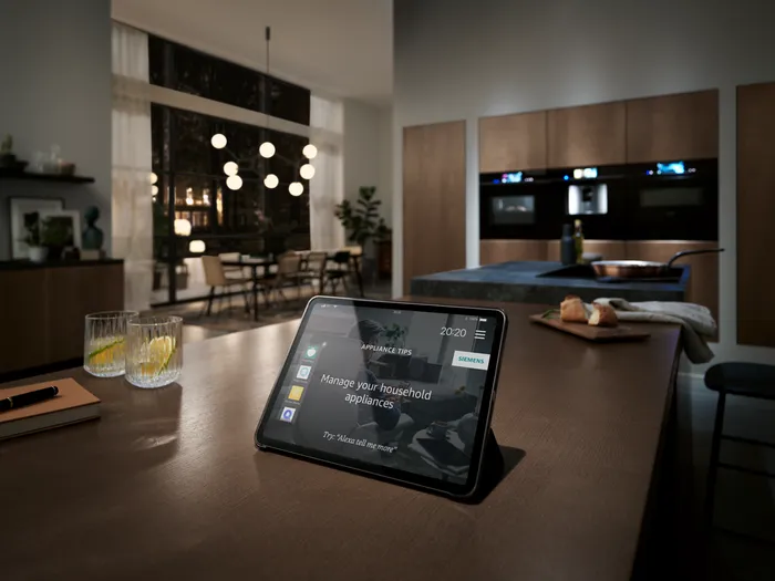 Steuerung des Siemens Backofens via Home Connect App auf dem Smartphone