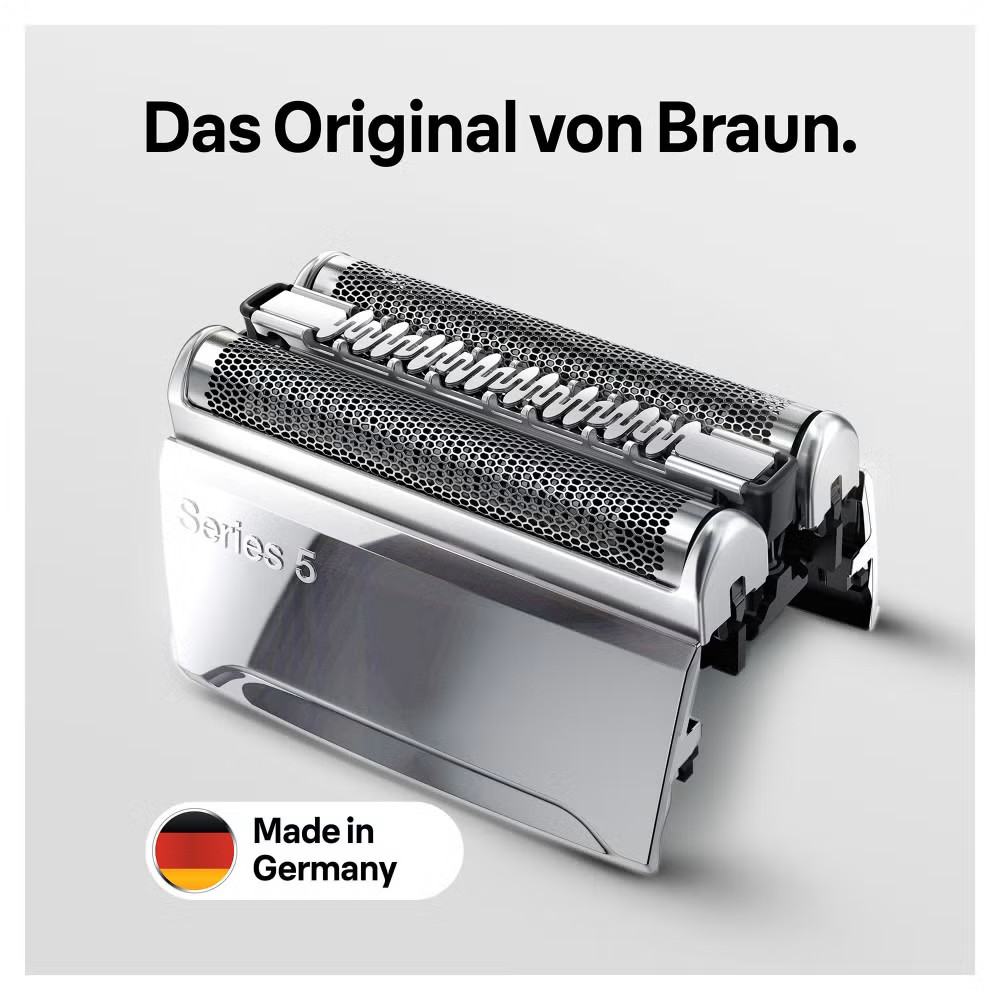 BRAUN Kombipack 52S Scherkopf Silber