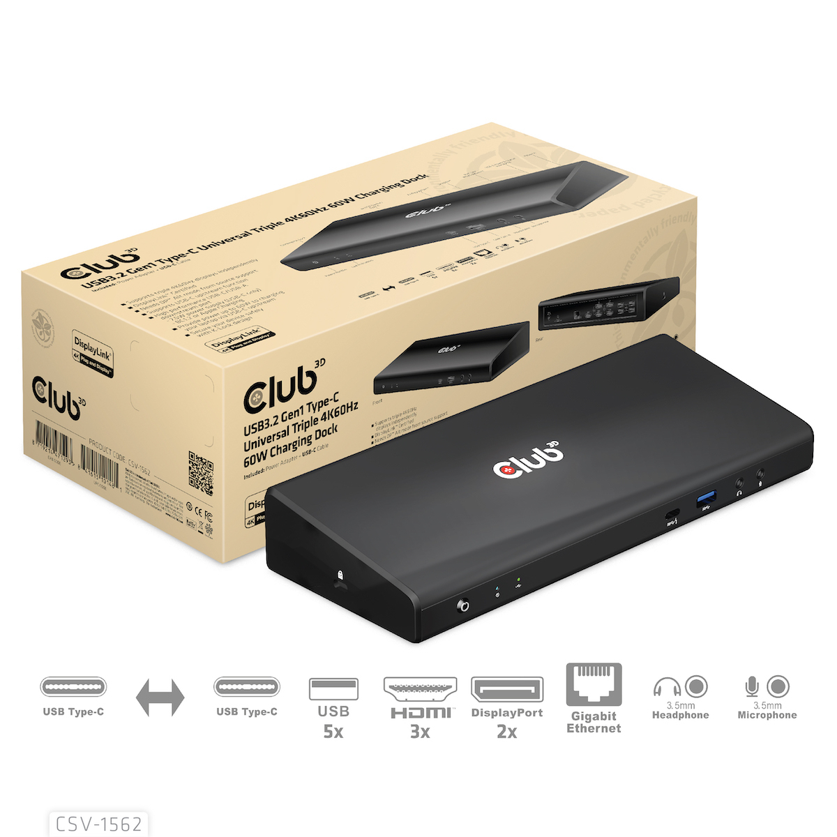 Club 3D CSV-1562