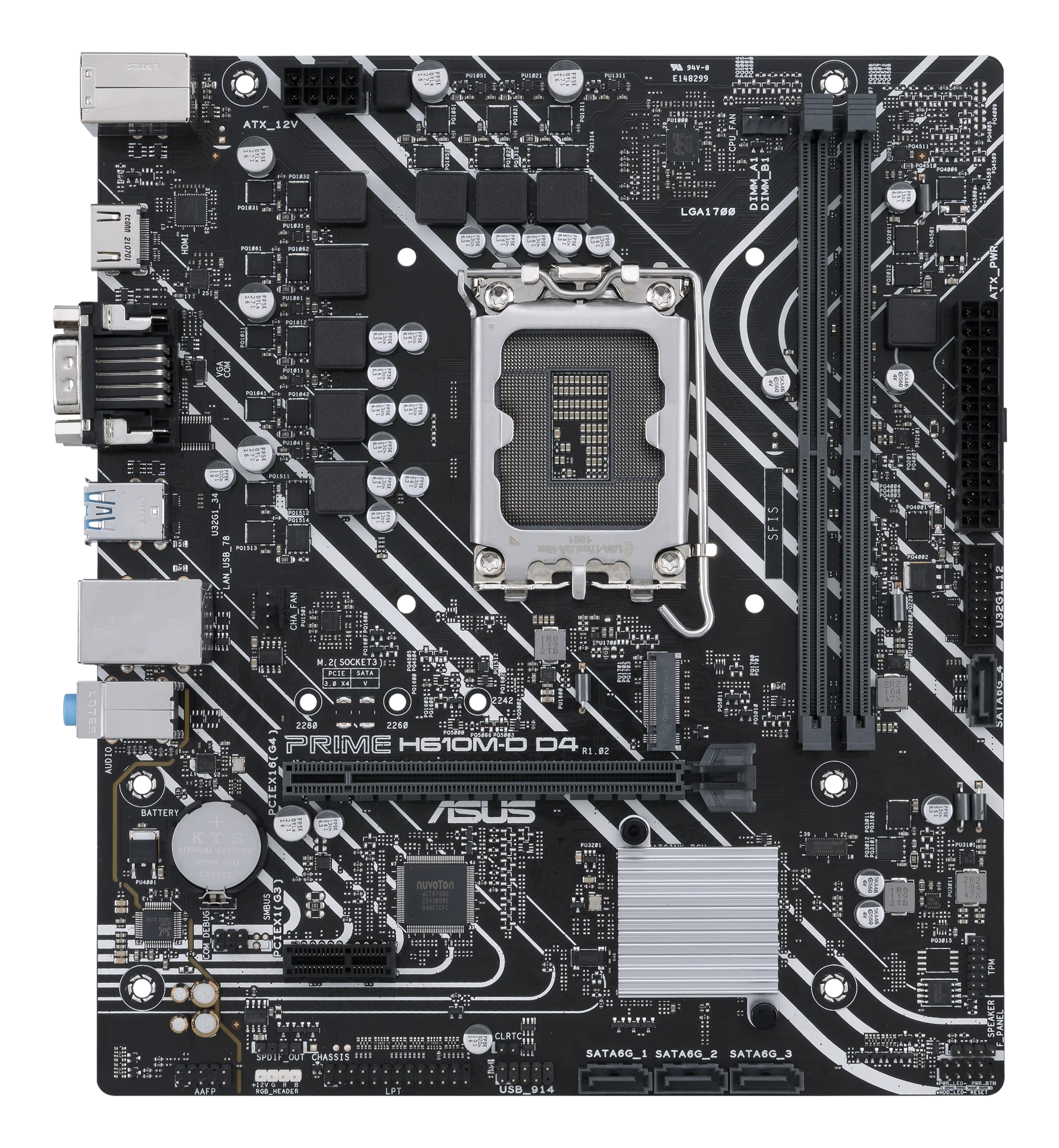 ASUS PRIME H610M-D D4