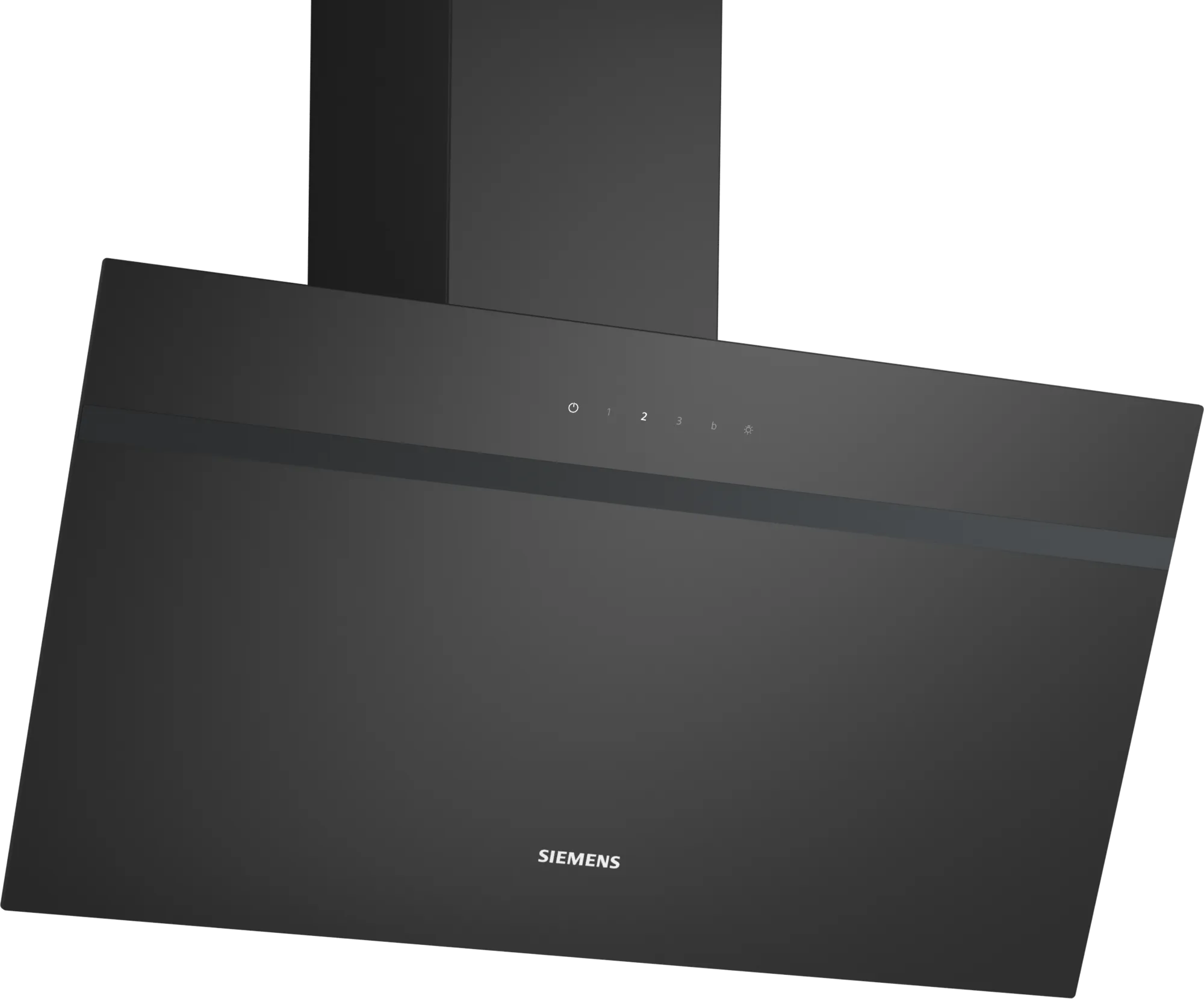 1oklpP4b06MUWj SIEMENS LC85KDK60 iQ100 Wandesse 80 cm Klarglas schwarz bedruckt