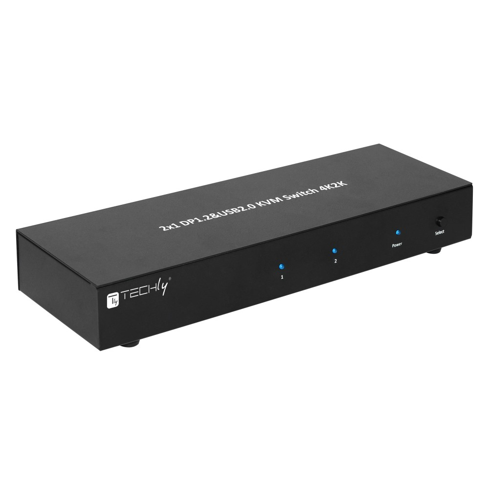 Techly IDATA DP-KVM2