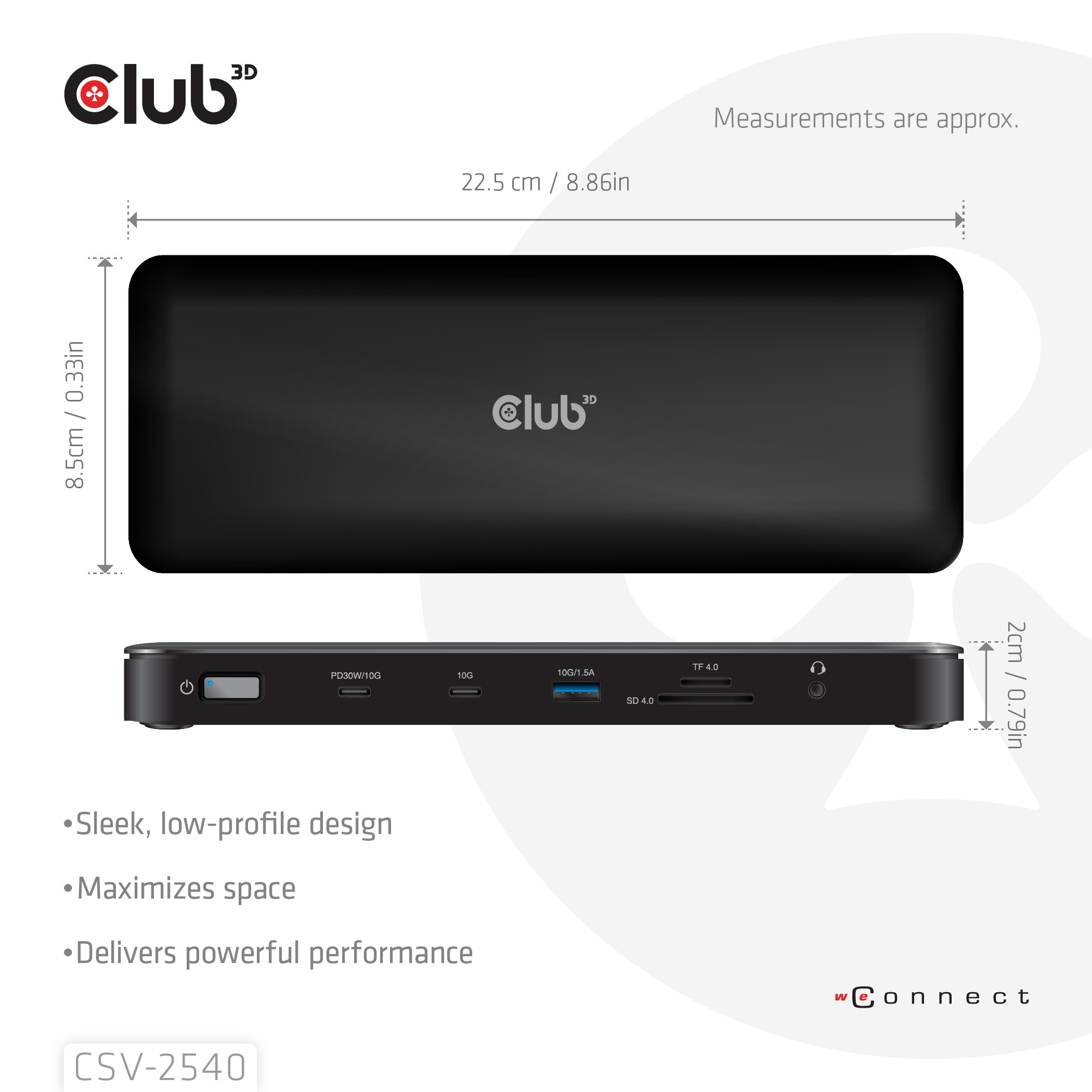Club 3D CSV-2540