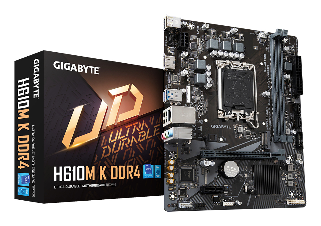 GIGABYTE H610M K DDR4
