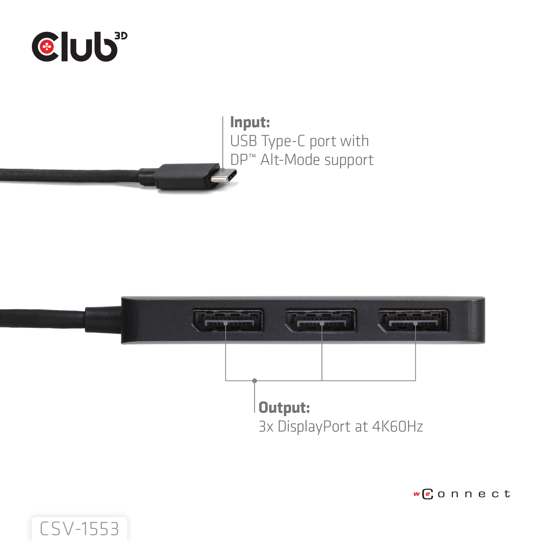 Club3D CSV-1553