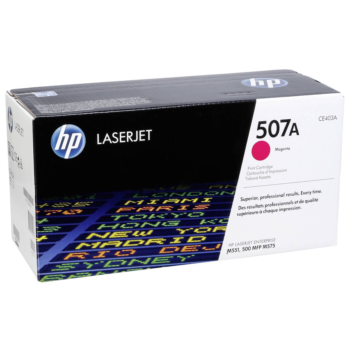 HP 507A Magenta Original LaserJet Tonerkartusche - Tonerpatrone (CE403A)
