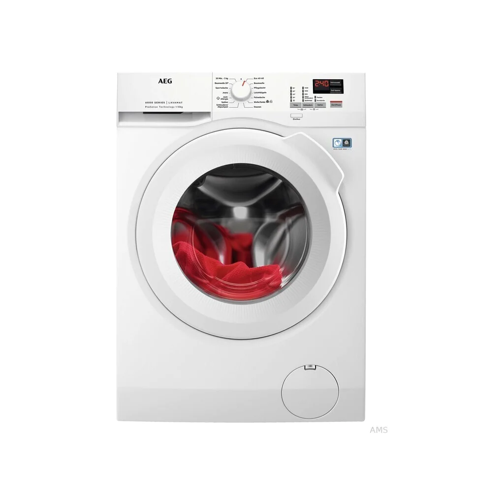 AEG L6FBF40408, 6000 Prosense, Waschmaschine, Frontlader, 10 Kg, 1400 U/min.