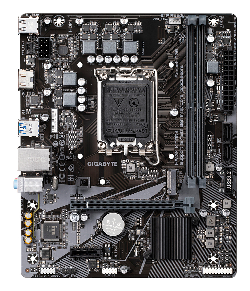 GIGABYTE H610M K DDR4