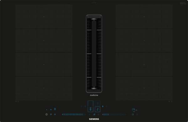 SIEMENS EX807NX68E - iQ700 KOCHFELD MIT DUNSTABZUG (INDUKTION), 80 CM, FLÄCHENBÜNDIG, EEK: B, EAN: 4242003921036