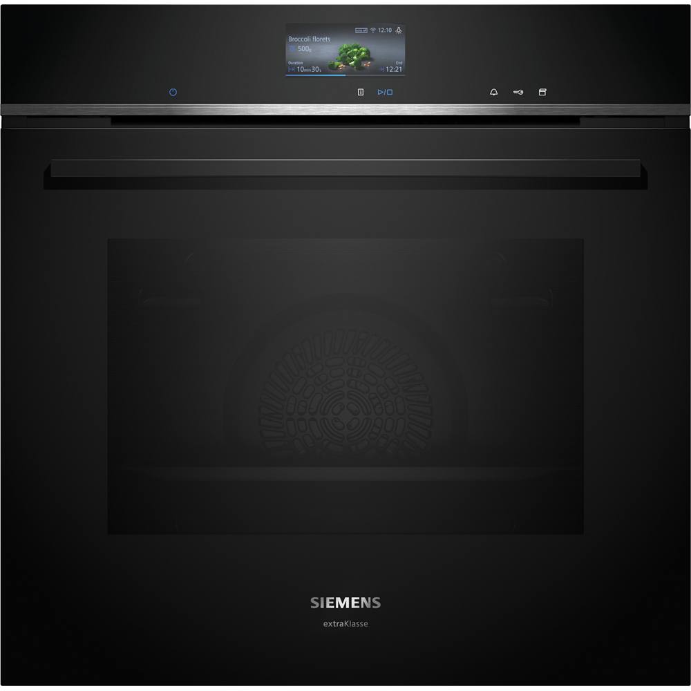 Siemens HS736GDB1 iQ700, Einbau-Dampfbackofen,  Schwarz, 71 Liter