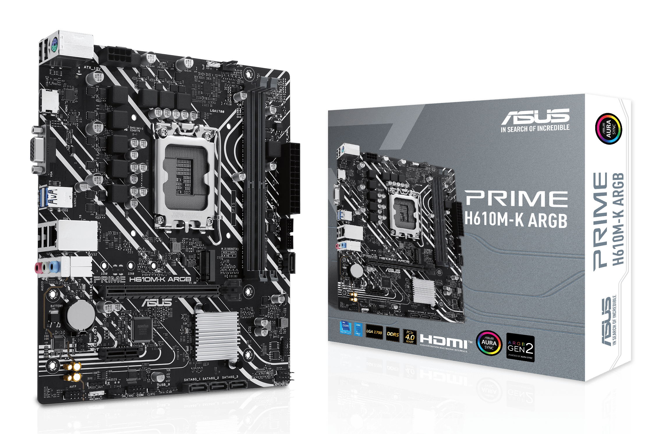 ASUS PRIME H610M-K ARGB