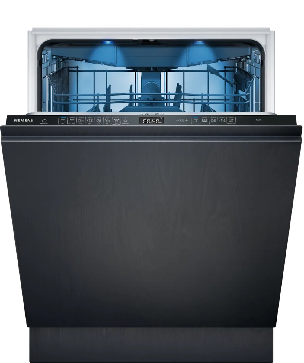 Siemens SX95EX12CE iQ500 Einbau-Geschirrspüler – Perfekt trocken dank Zeolith & smart mit Home Connect Siemens SX95EX12CE iQ500 Einbau-Geschirrspüler – Perfekt trocken dank Zeolith & smart mit Home Connect