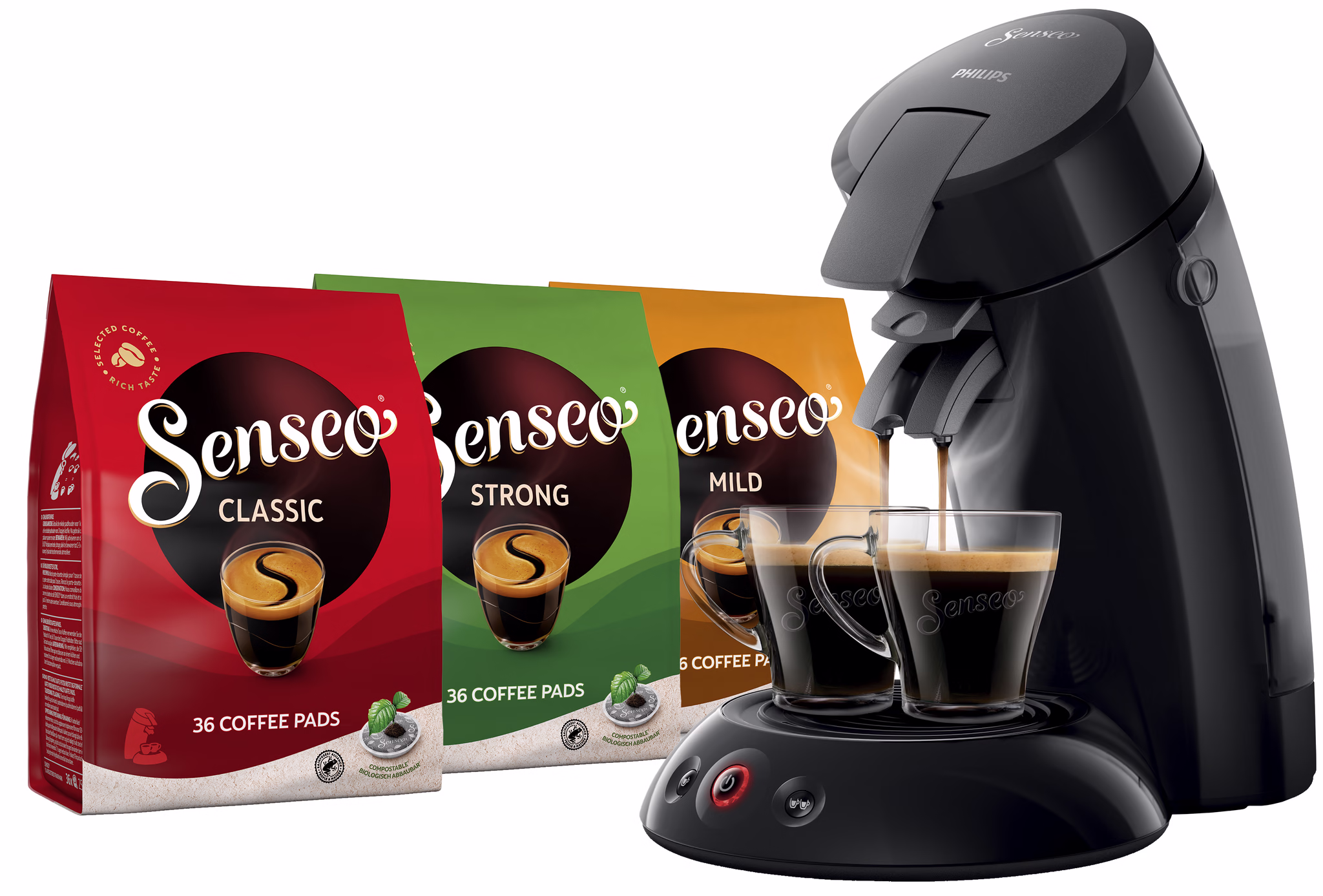 Philips Senseo HD 6553/67 + 108 Senseo Pads: Espresso in Sekunden – intensiv & aromatisch, schwarz Philips Senseo HD 6553/67 + 108 Senseo Pads: Espresso in Sekunden – intensiv & aromatisch, schwarz