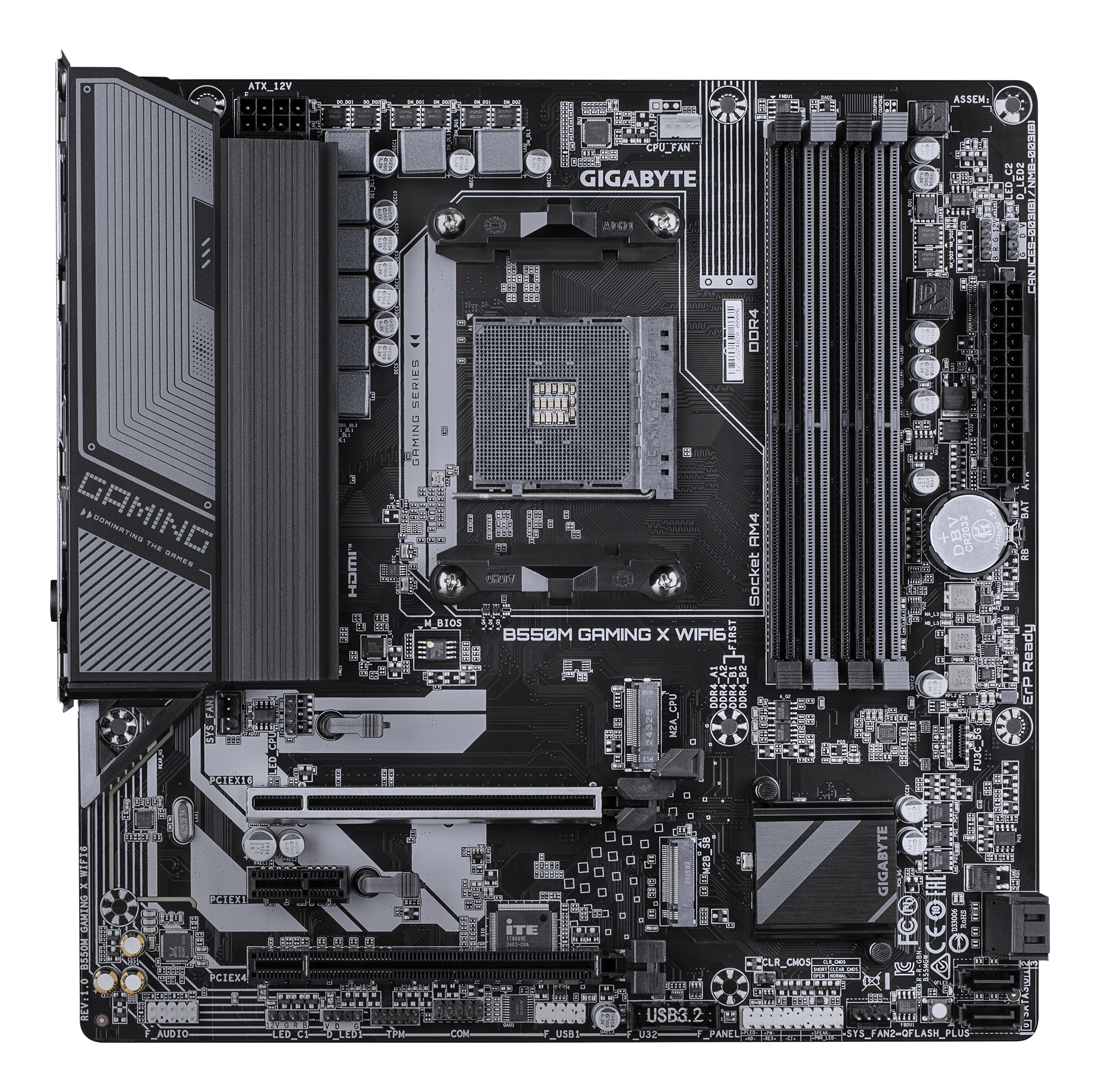 Gigabyte B550M GAMING X WIFI6