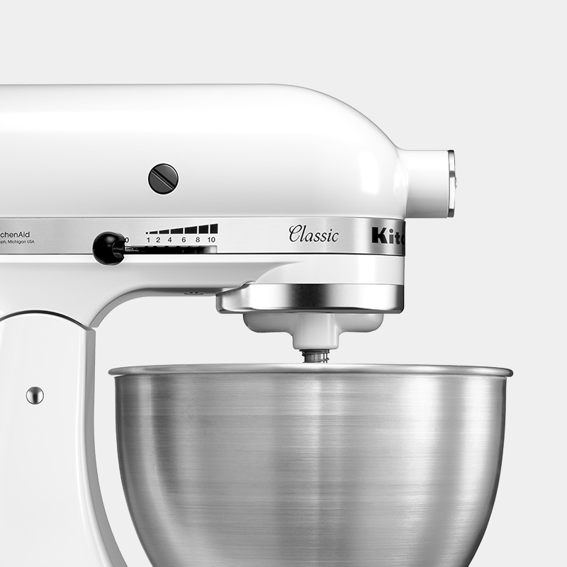 KitchenAid CLASSIC 5K45SSEWH Küchenmaschinen - Motor mit Direktantrieb