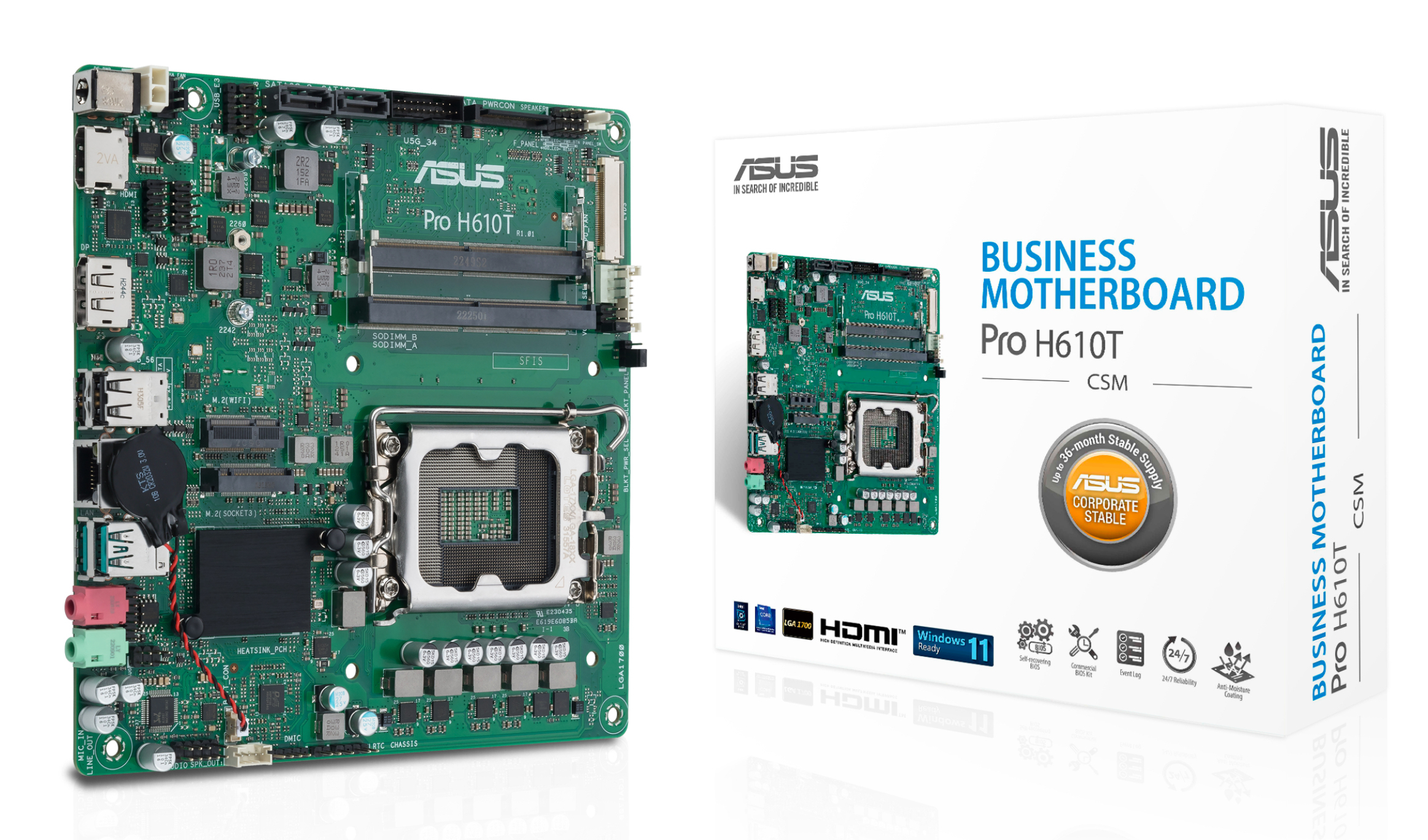 ASUS PRO H610T-CSM