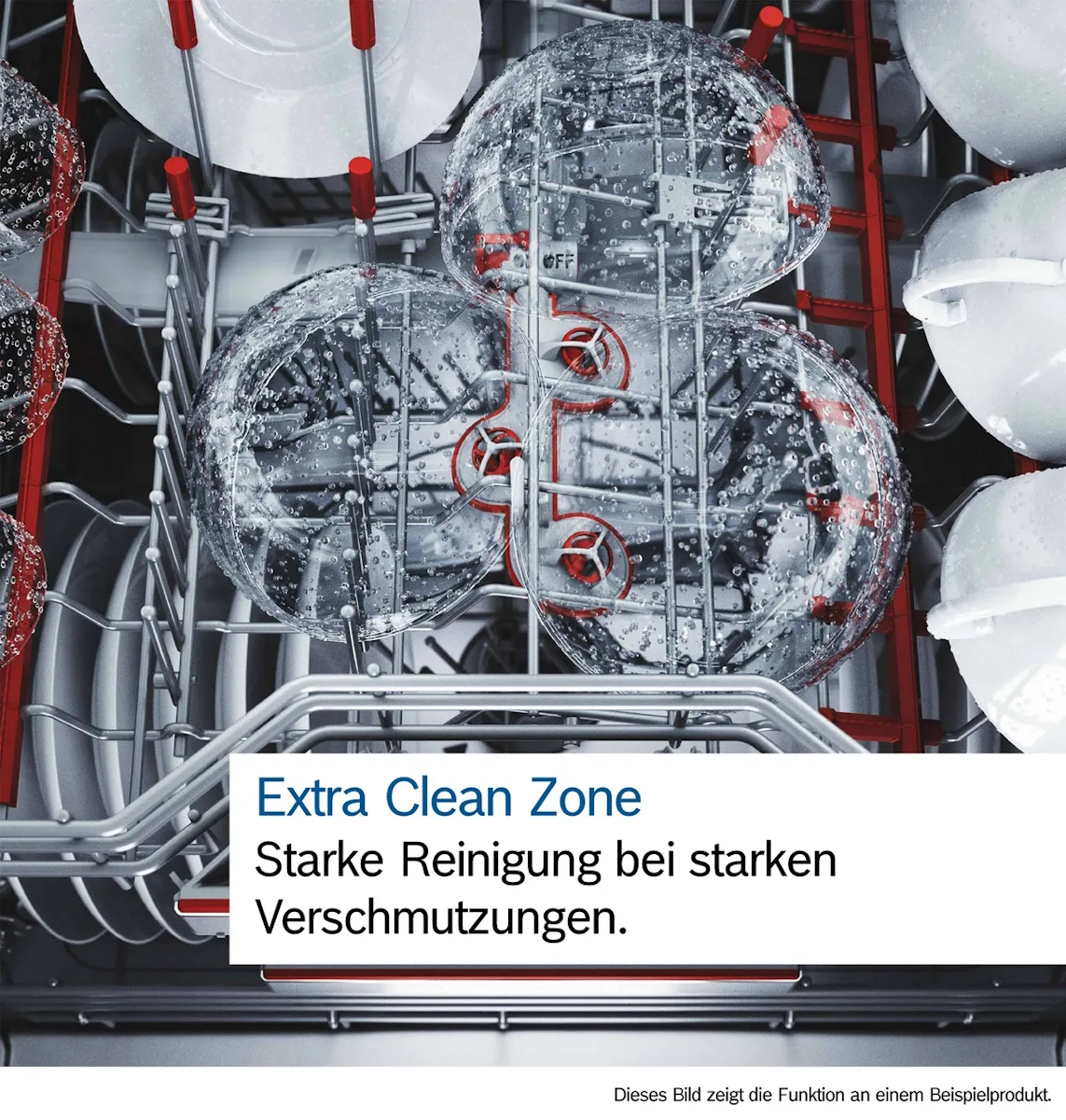Nahaufnahme des DosierAssistenten für Spültabs