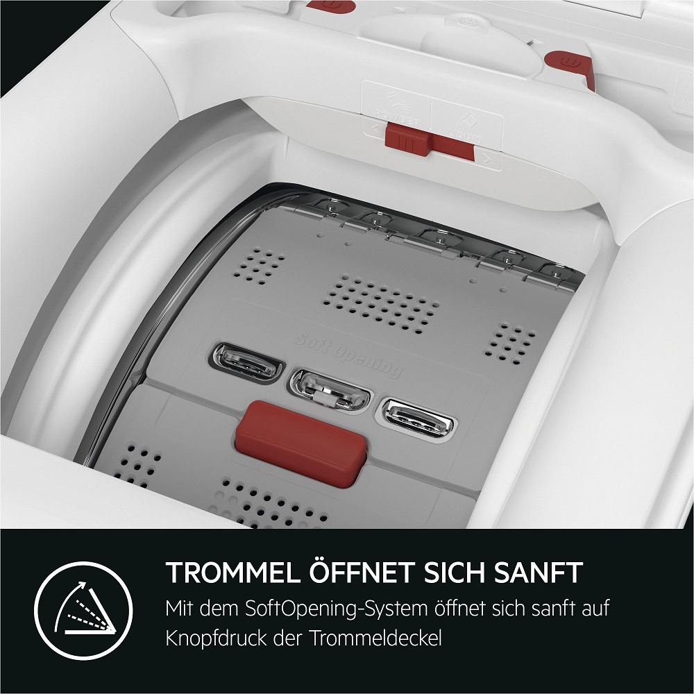 AEG LTR7A70260 - Trommel öffnet sich sanft auf Knopfdruck