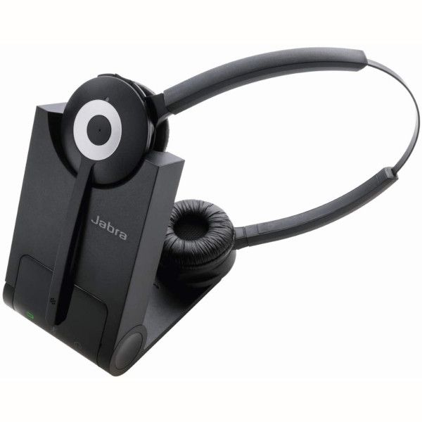 Jabra PRO 930 Duo DECT-Headset zum Anschluss an den PC - Softphone (930-29-509-101) EAN: 5706991018387