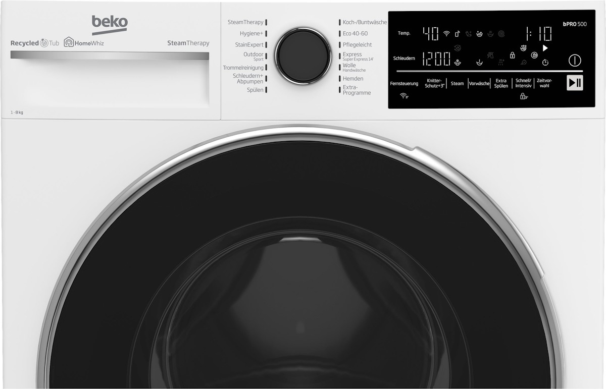 Beko B5WFT610410S Frontansicht