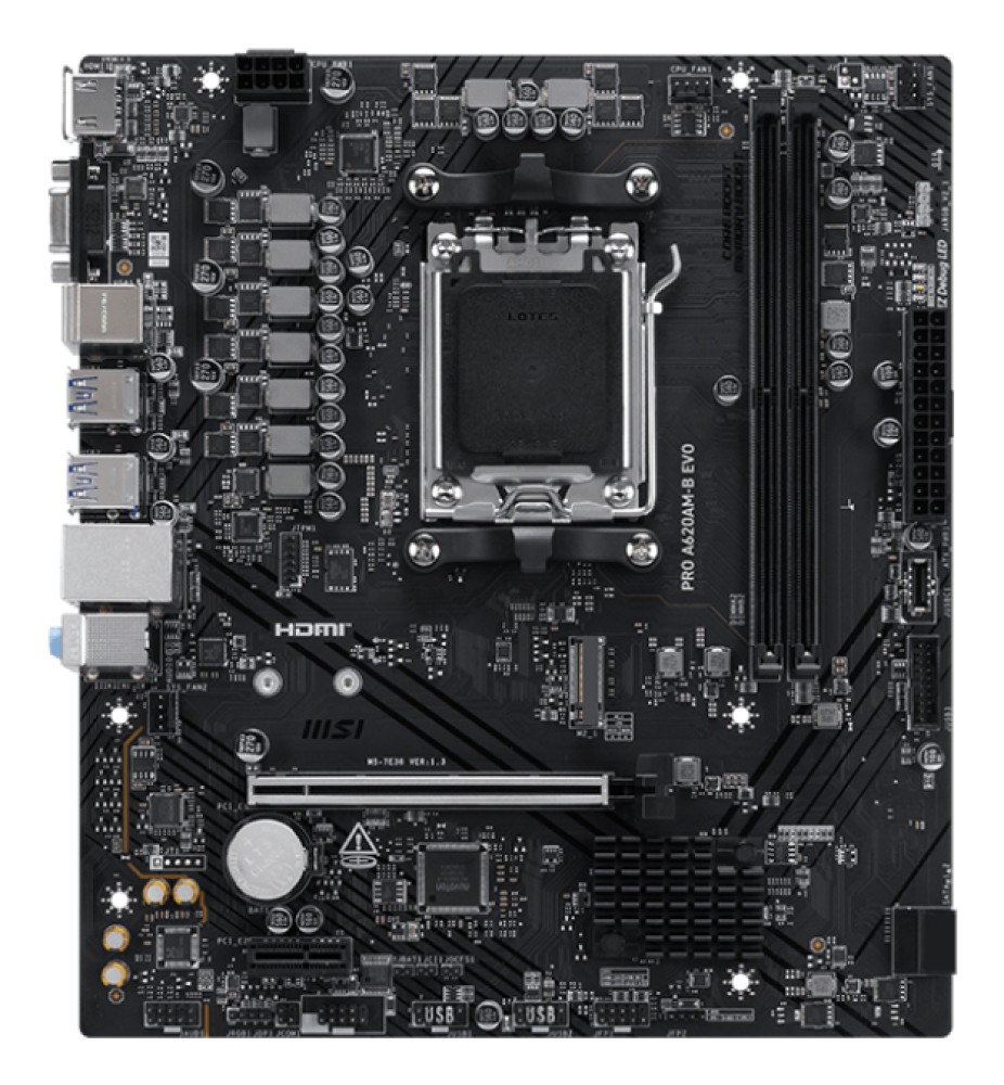 MSI PRO A620AM-B EVO