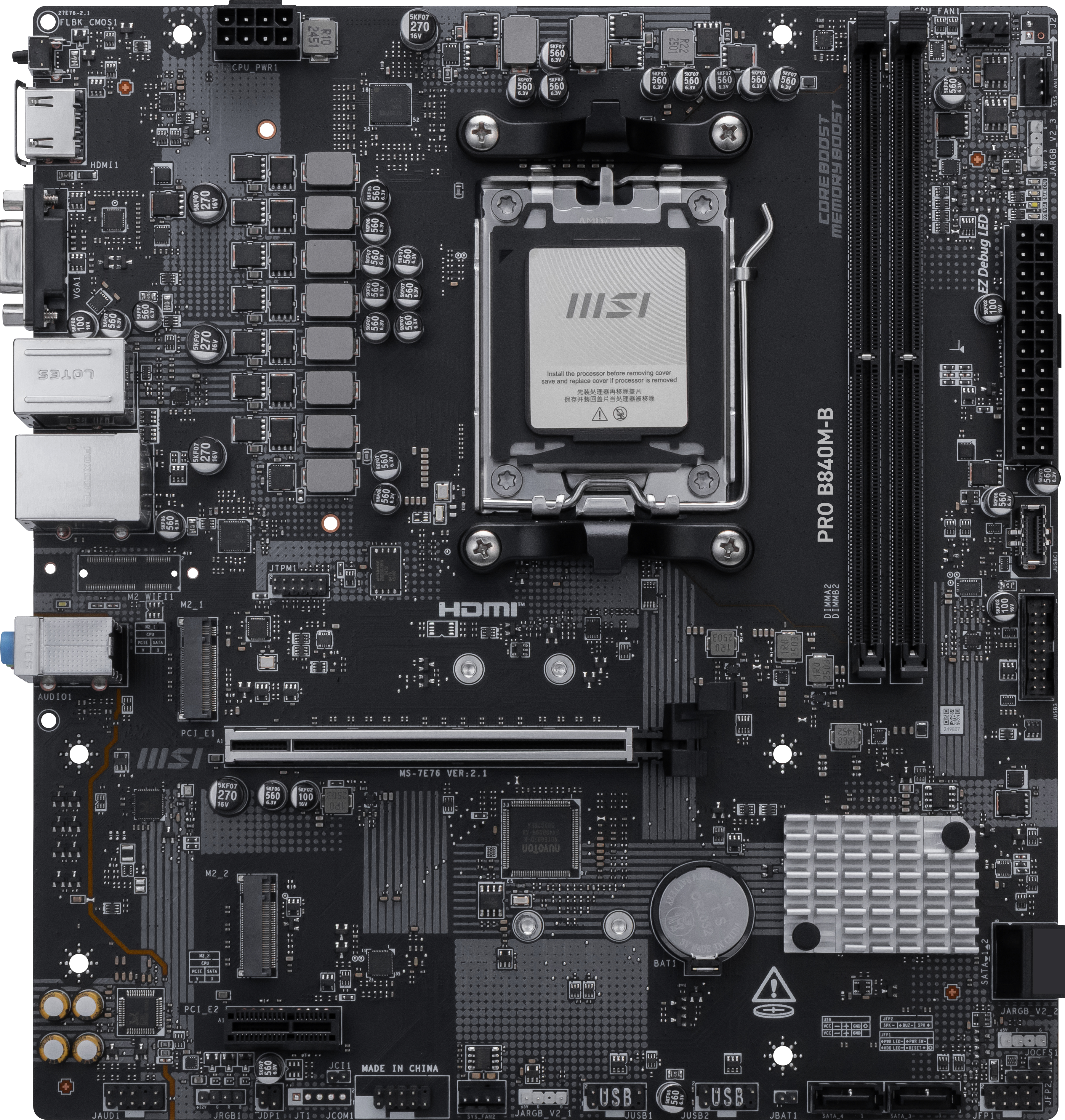 MSI PRO B840M-B