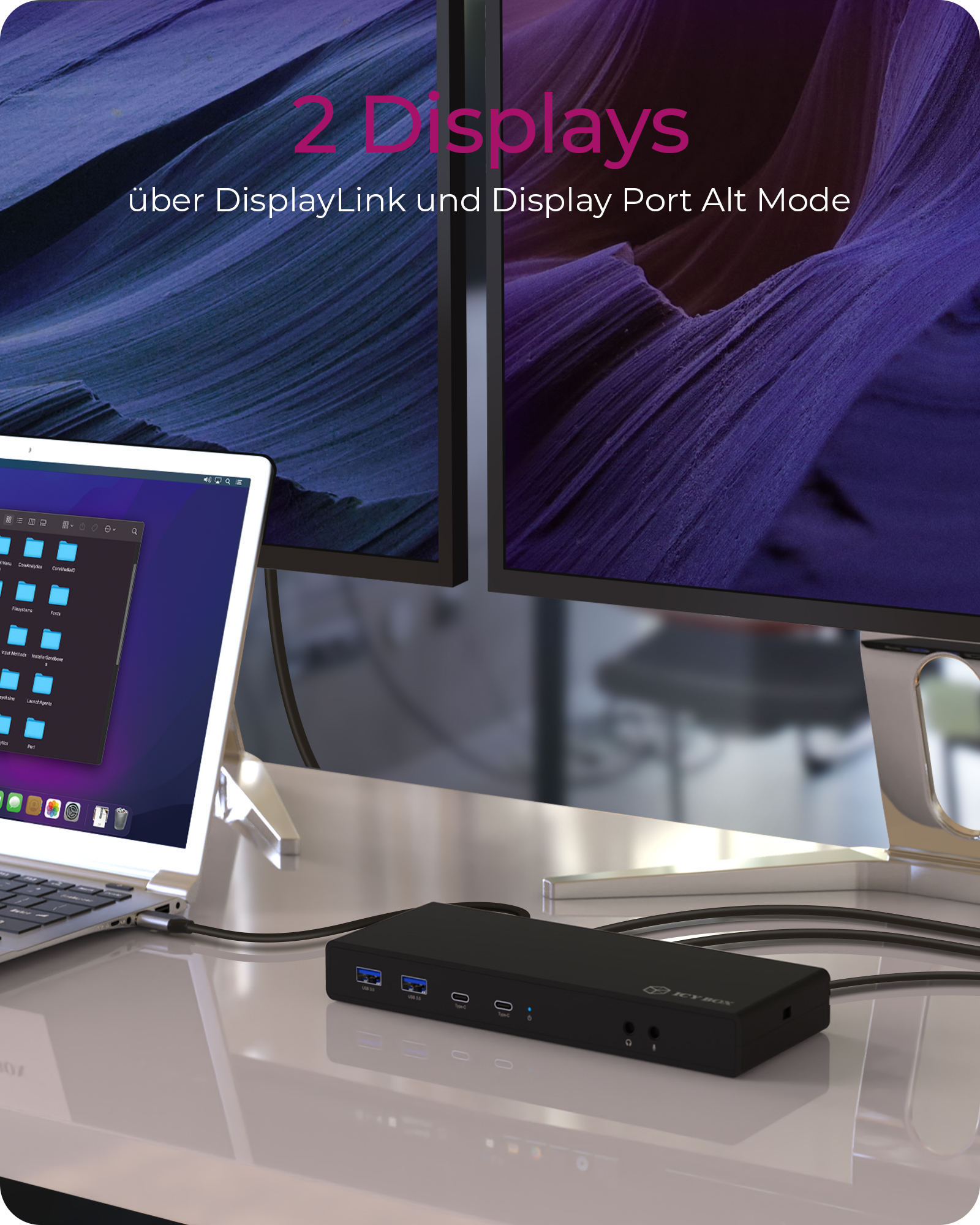 ICY BOX IB-DK2245AC