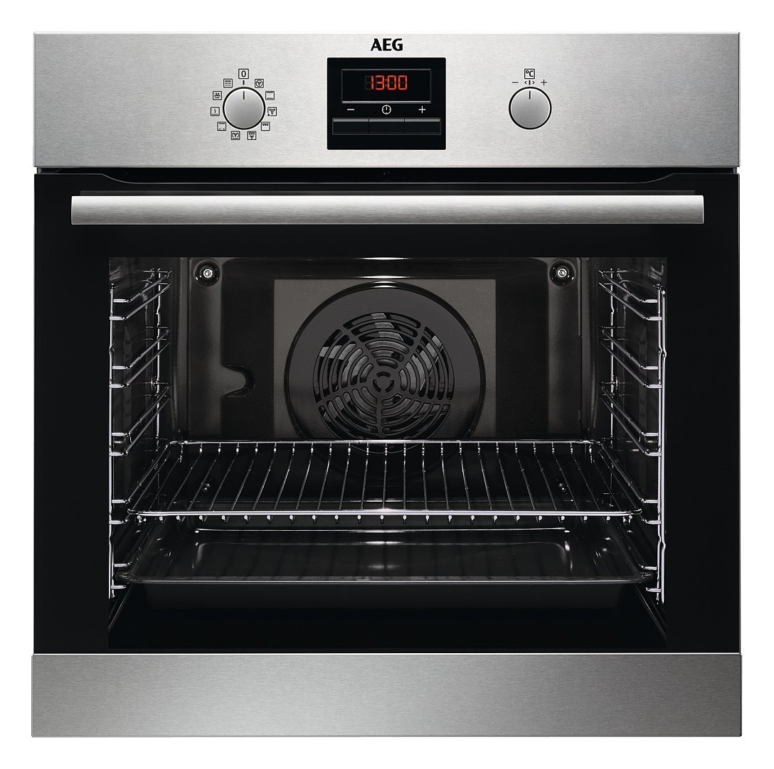 AEG BPS33102ZM Built-in oven, pyrolytic self-cleaning, grill function, stainless steel