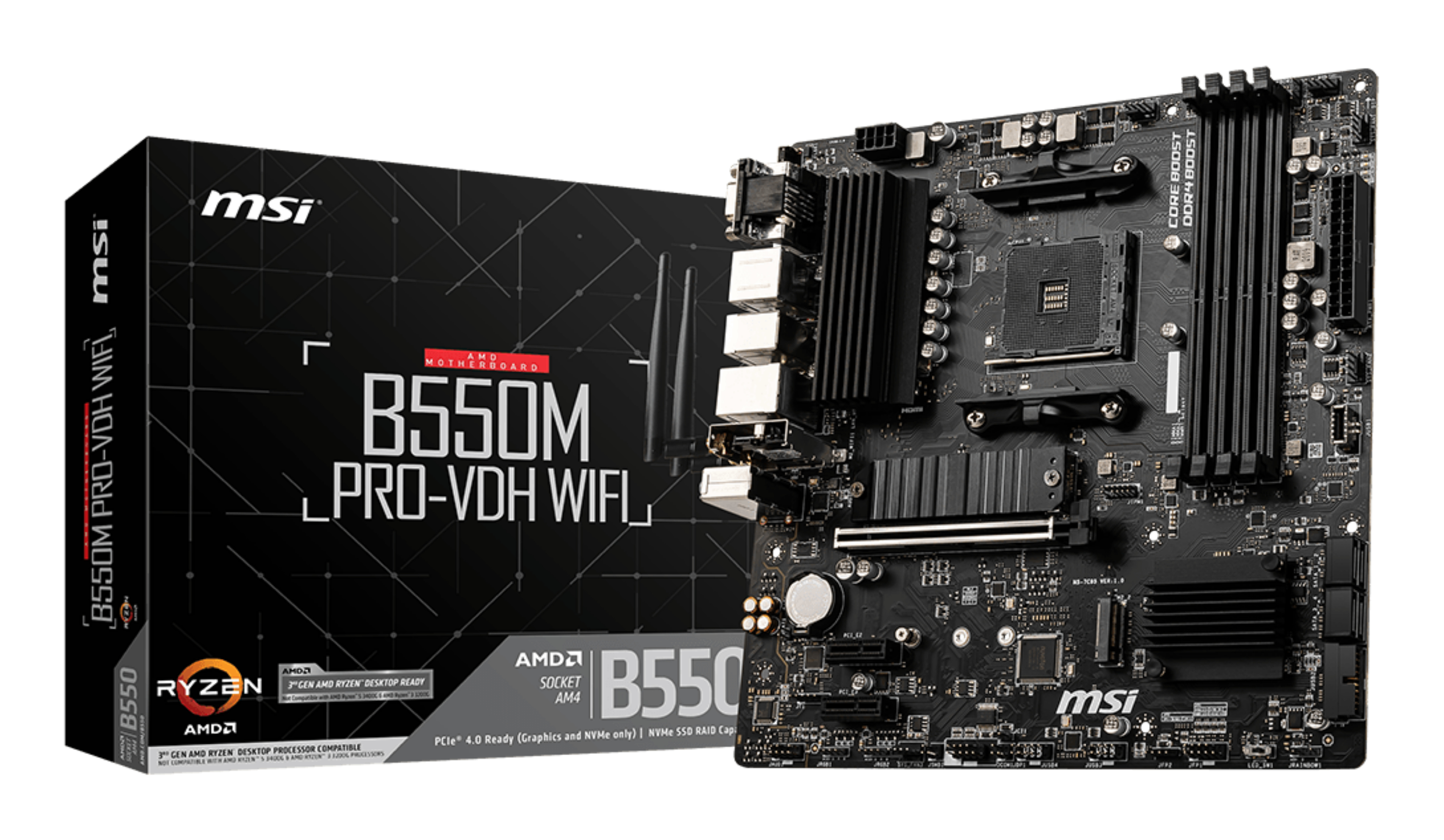 MSI B550M PRO-VDH WIFI