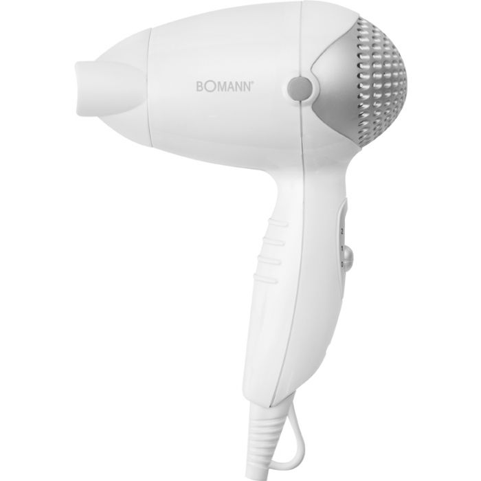 BOMANN HT 8002 CB Compact travel hair dryer, white