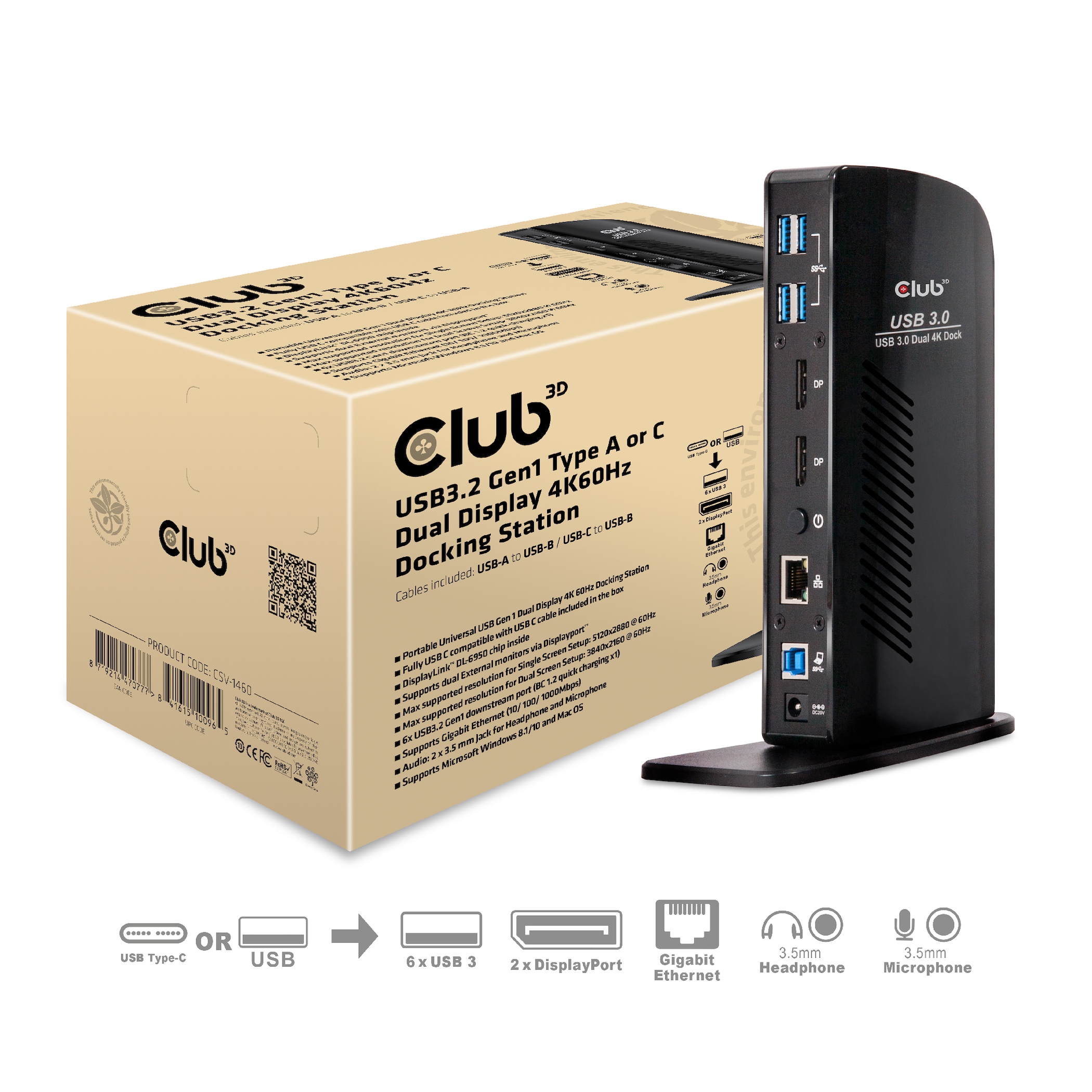 Club 3D CSV-1460