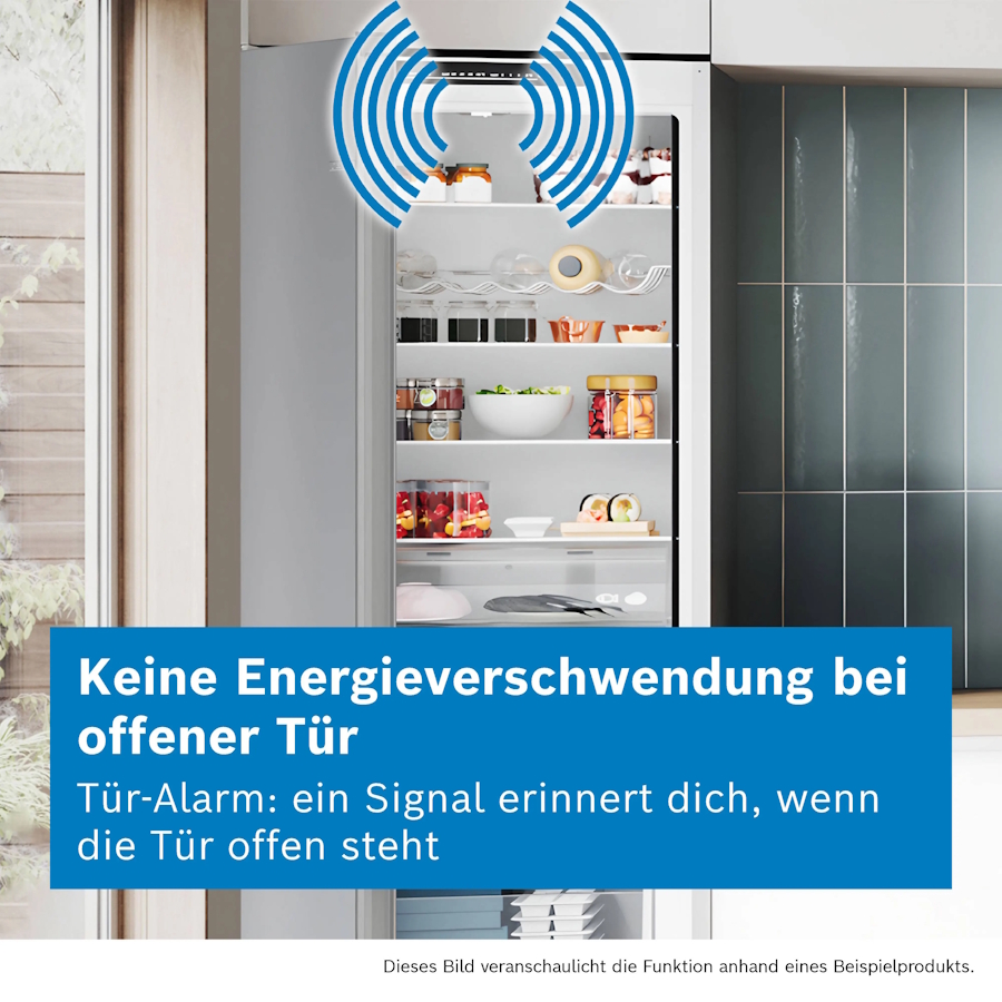 Bosch GIN81ACE0 Energieeffizienz – kein Energieverlust durch NoFrost und Inverter-Kompressor