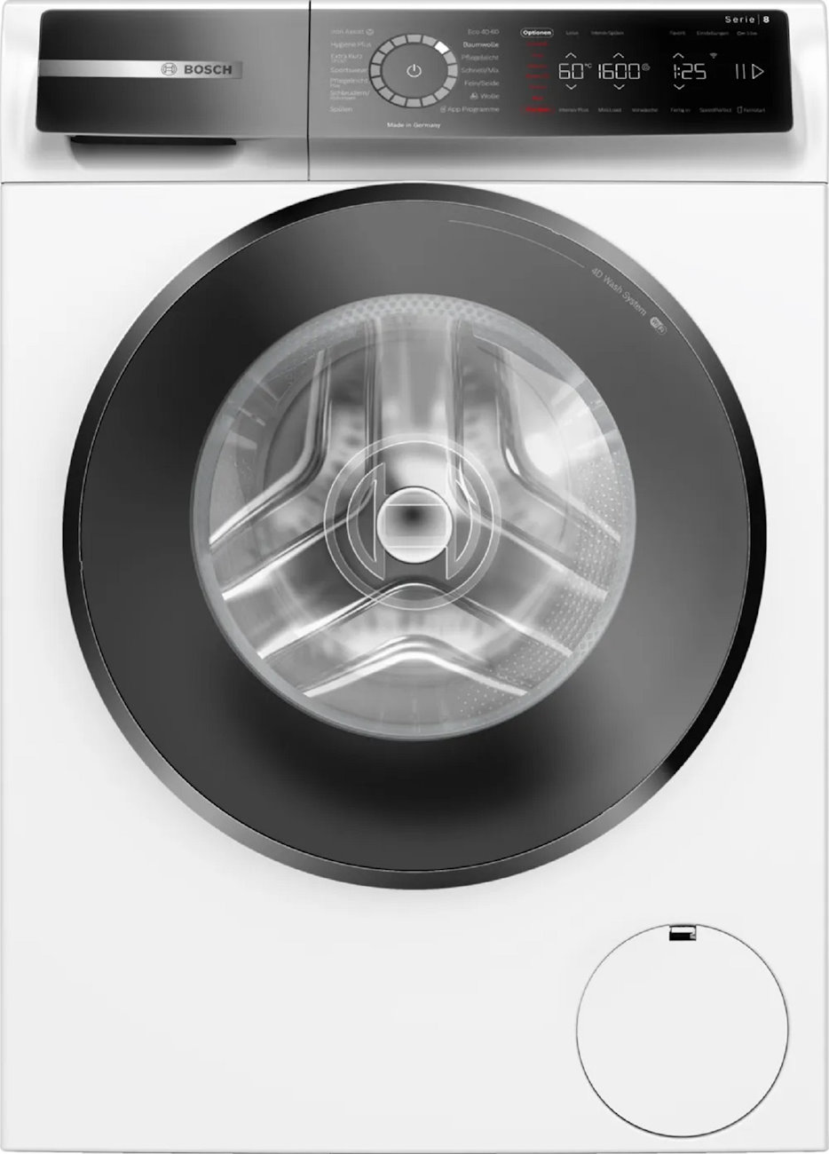 BOSCH Serie 8 Waschmaschine – Energieeffizient & leise BOSCH Serie 8 Waschmaschine – Energieeffizient & leise
