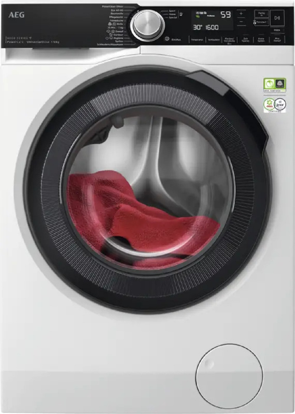 AEG LR8E80600 – 10 kg WiFi-Waschmaschine mit PowerCare & UniversalDose-Schublade