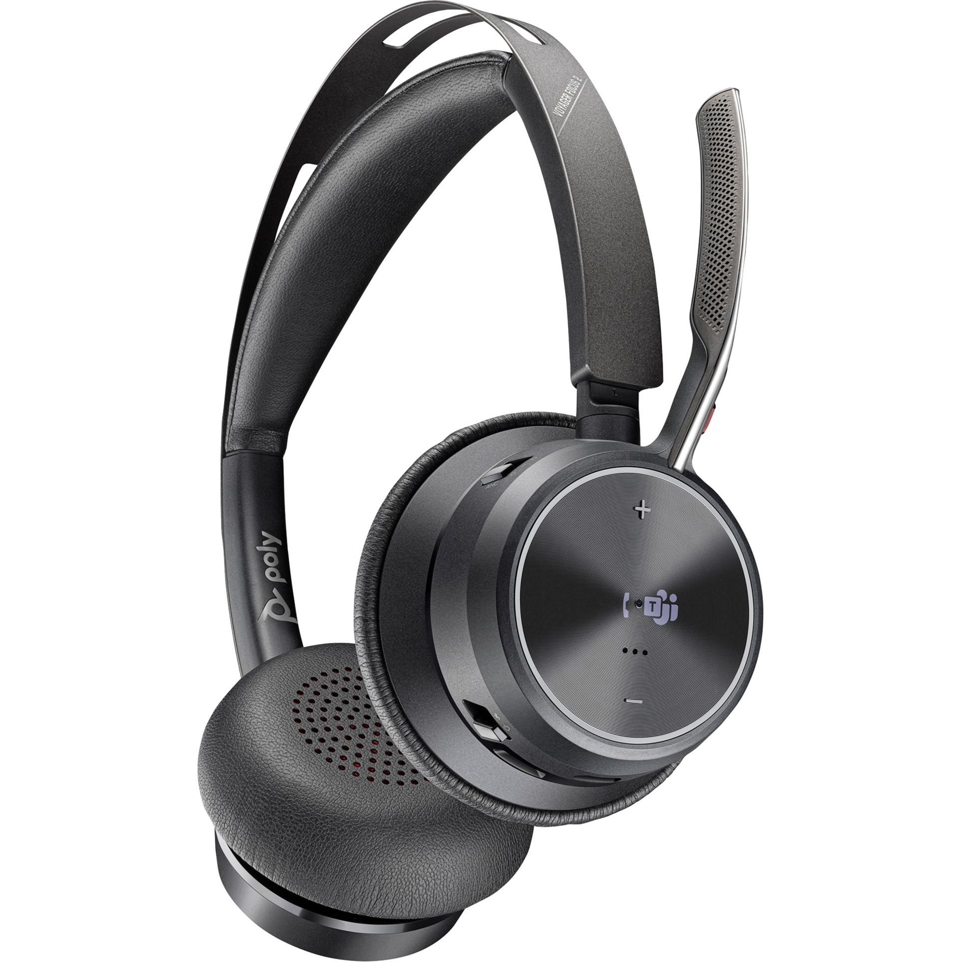HP Poly Voyager Focus 2 USB-C-C Headset +USB-C/A-Adapter +Ladestation