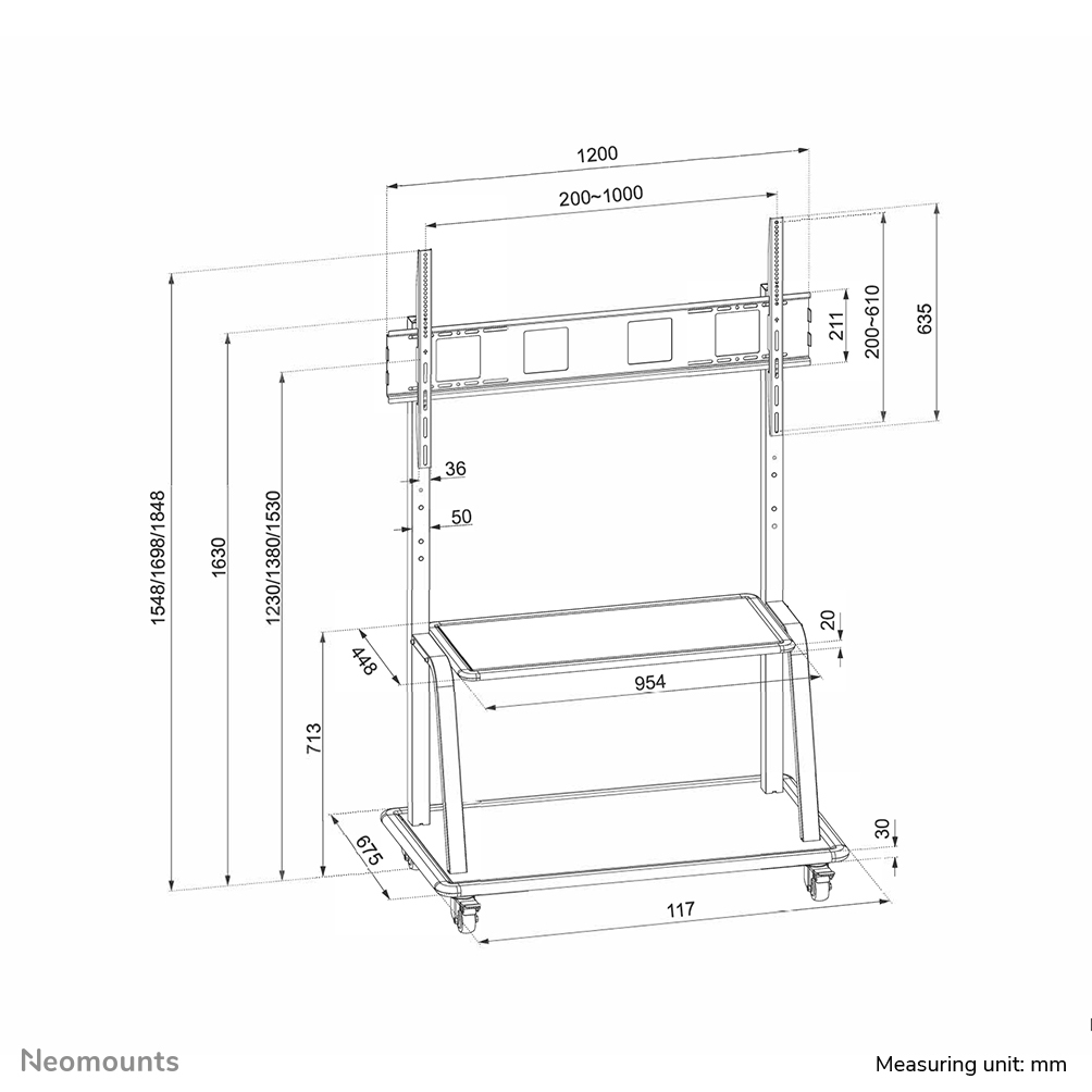 Neomounts NS-M4000BLACK