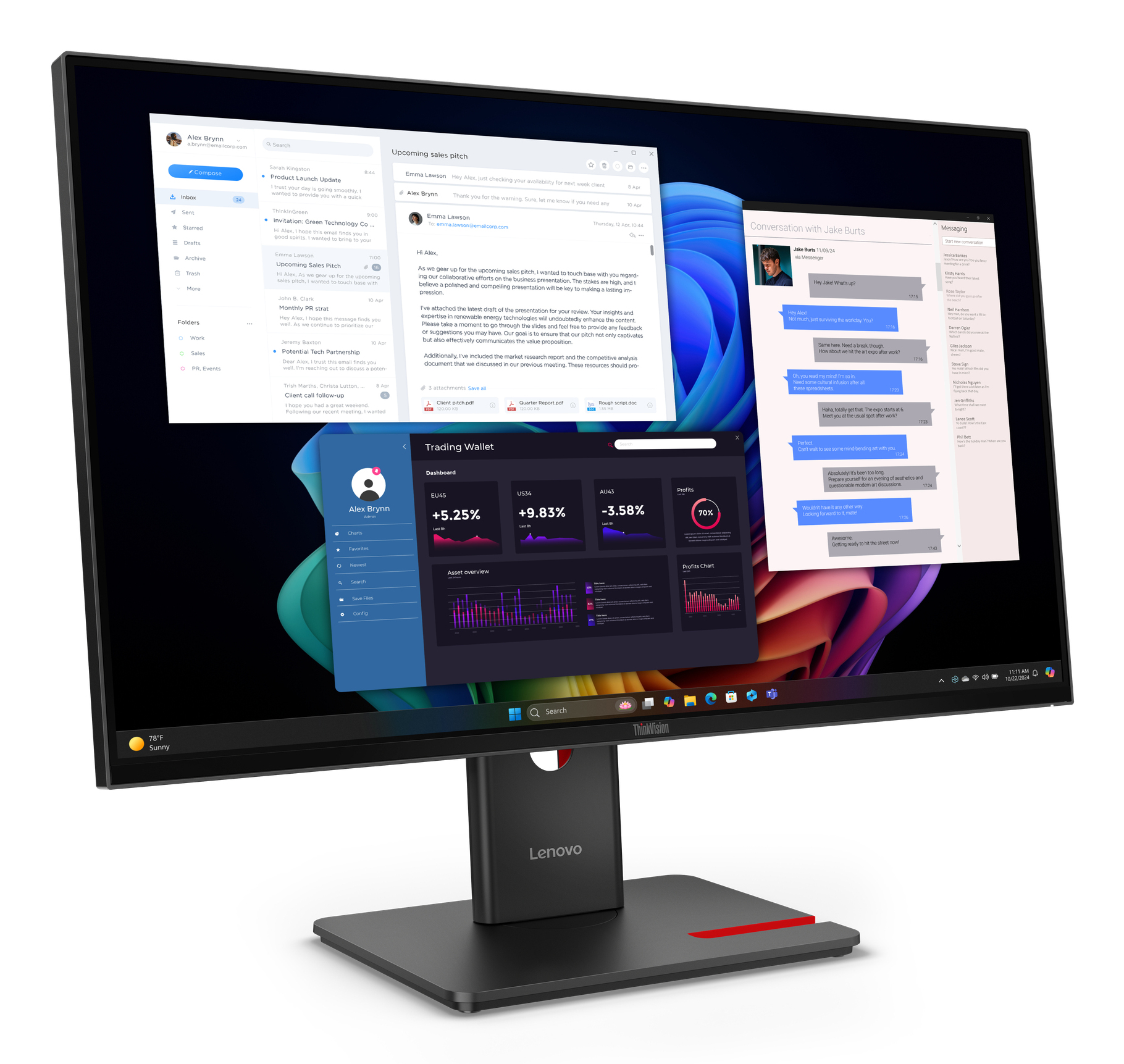 Lenovo ThinkVision T27UD-40