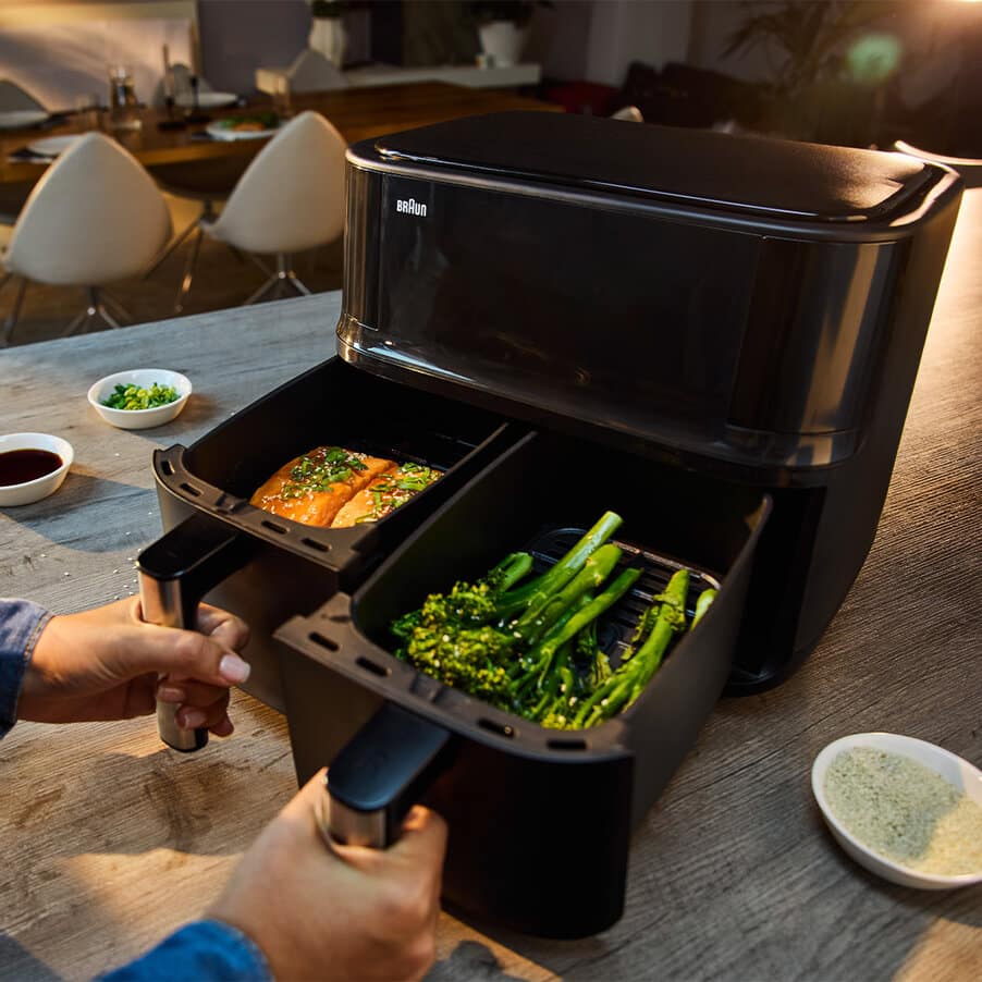 Braun TwinCook Doppelkammer System