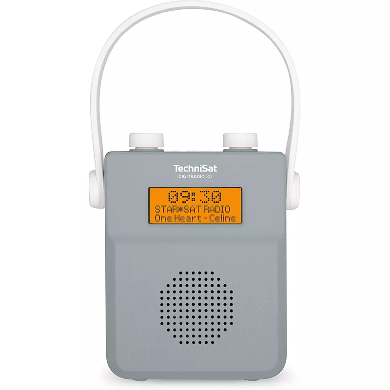 TechniSat Portables DAB+ Duschradio DIGITRADIO 30 , grau