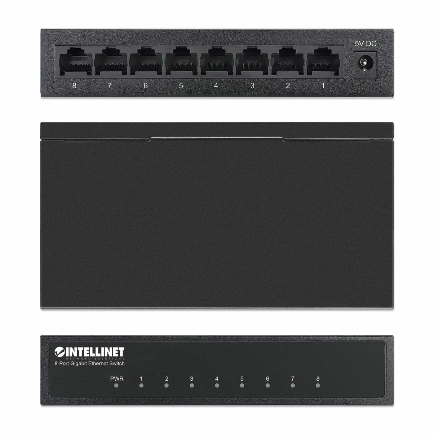 Intellinet 8-Port Gigabit Ethernet Switch