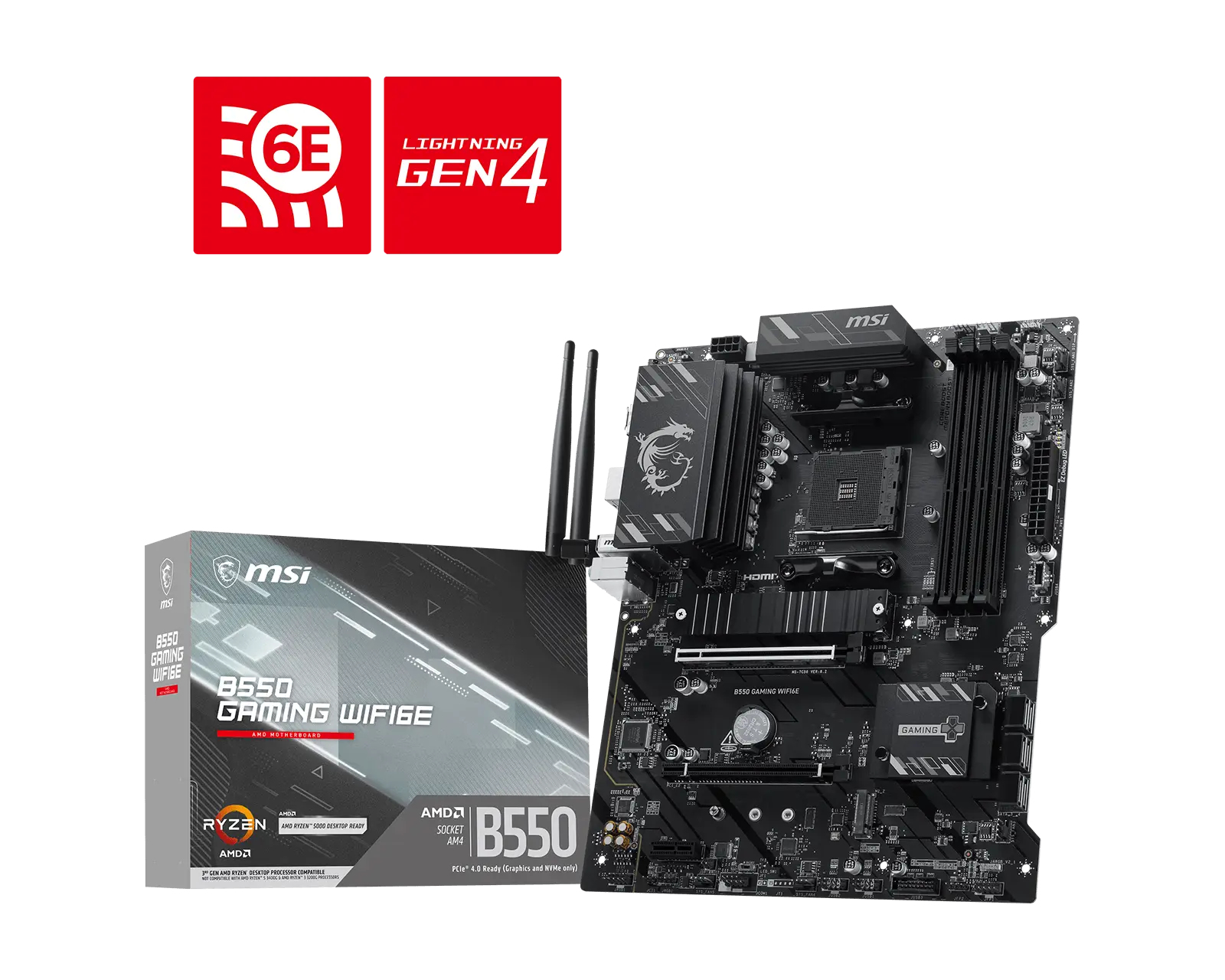 MSI B550 GAMING WIFI6E