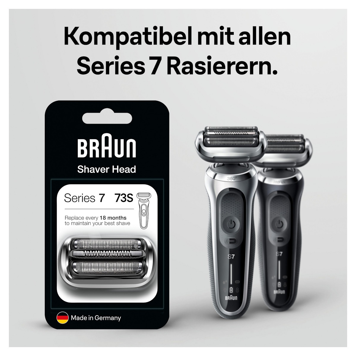 Braun Series 7 Kompatibilität 73S