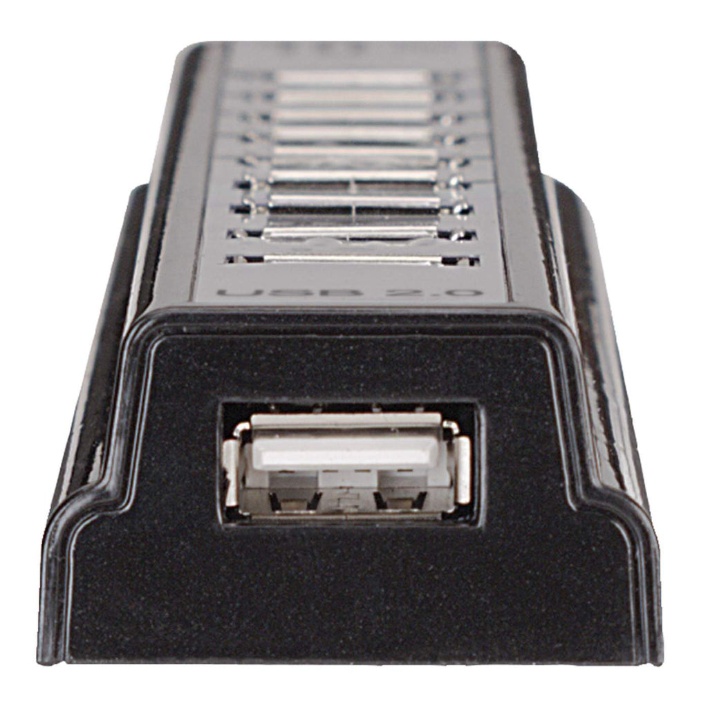 Manhattan Hi-Speed USB 2.0 Desktop Hub 10 Ports