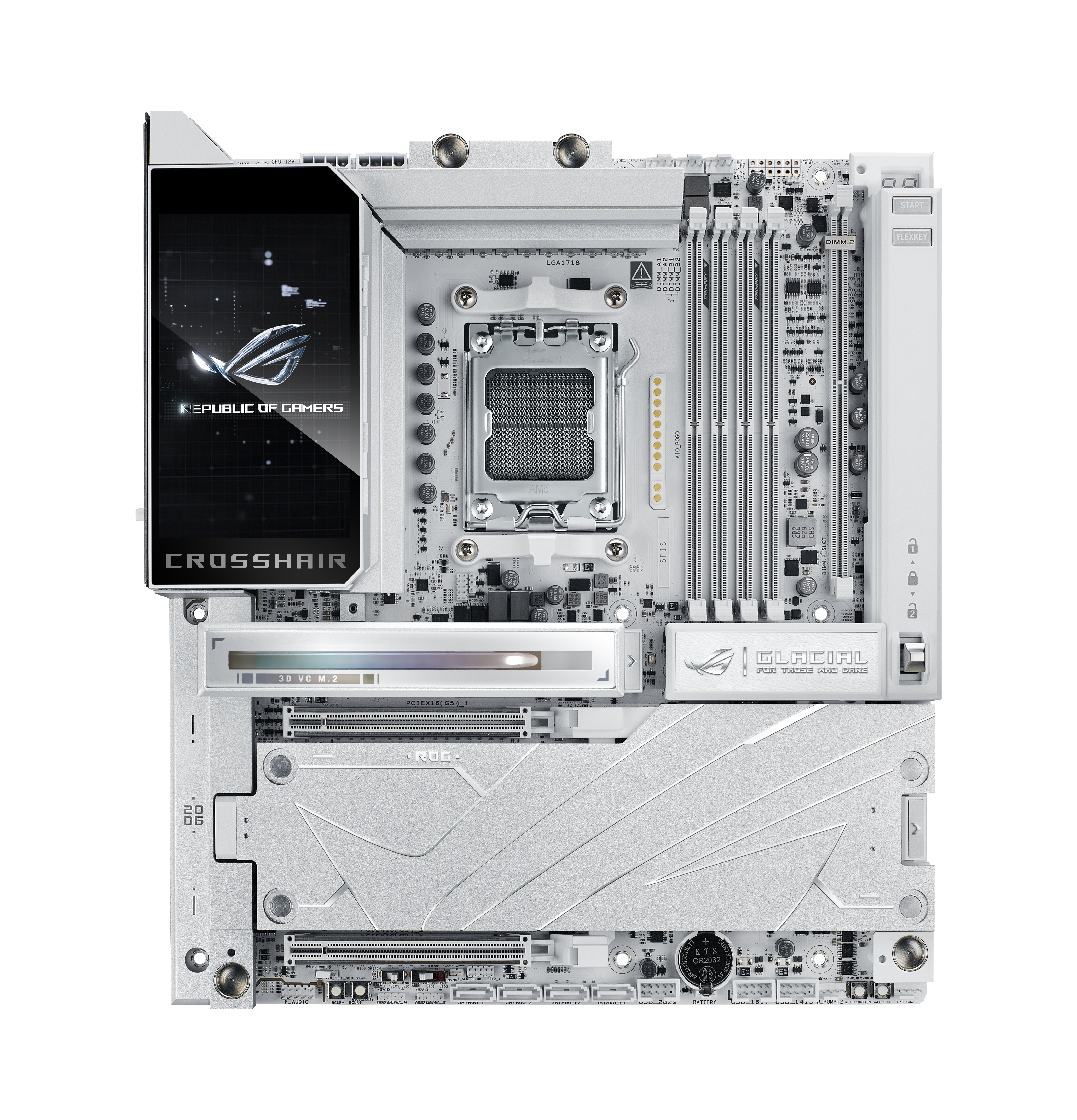 ASUS ROG CROSSHAIR X870E GLACIAL
