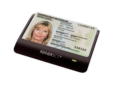 REINERSCT cyberJack RFID based chip card reader BSI certified