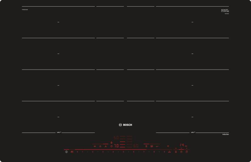 BOSCH PXY801DW4E Glaskeramik-Kochstelle 80 cm. EAN 4242005061204