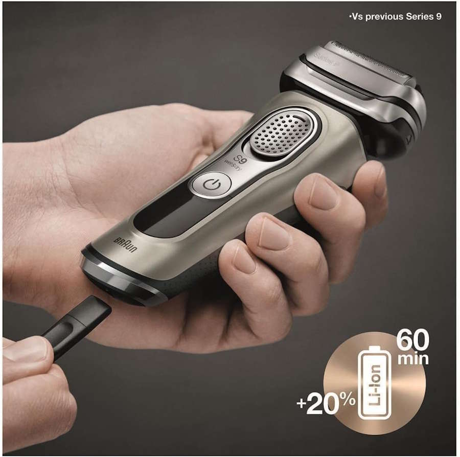 Braun Series 9 9325s Ladestation und Ladeanschluss